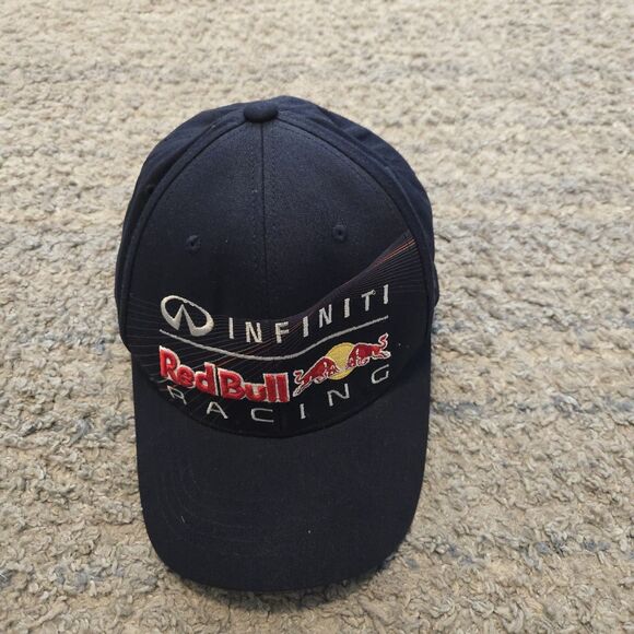 Red Bull Racing Formula One Team Cap Men's One Size Blue Infiniti Baseball Hat - Picture 1 of 5